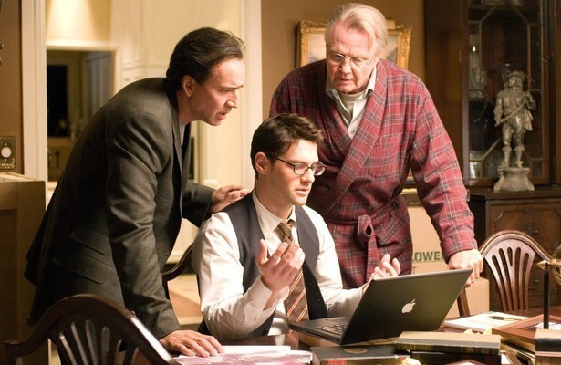 Nicolas Cage met cast in National Treasure: Book of Secrets