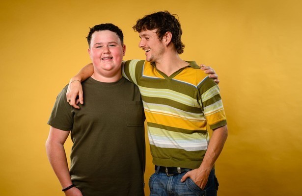 Jurre Geluk en Luca in Niet Klein te Krijgen