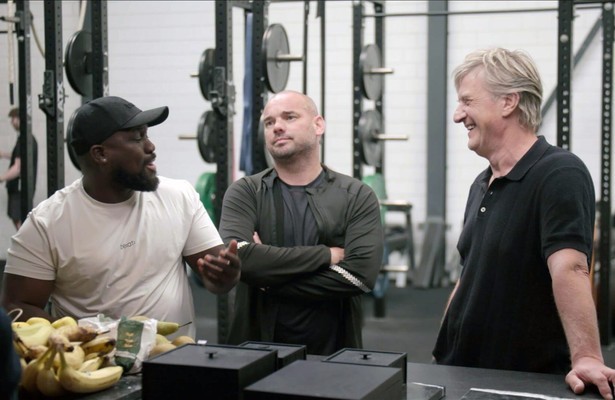 Royston Drenthe, Wesley Sneijder en Wim Kieft