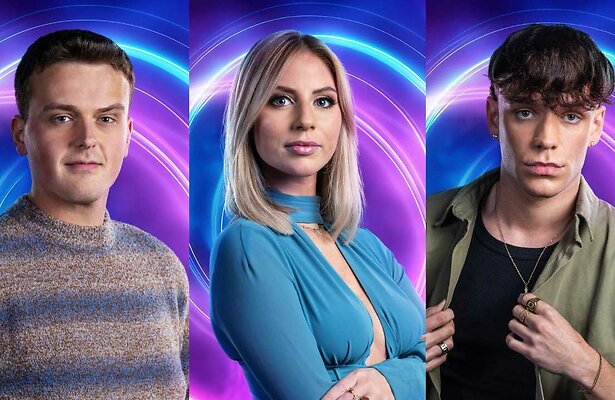 Jordy, Jolien en Keanu in Big Brother