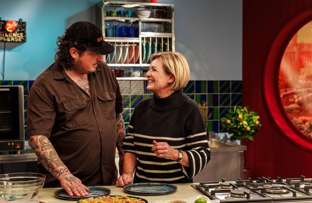 Perry de Man met Caroline Tensen voor Not So Guilty Pleasures