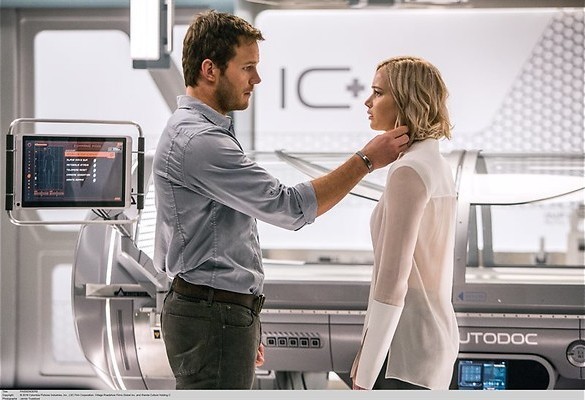 Ruimtereis met Jennifer Lawrence en Chris Pratt