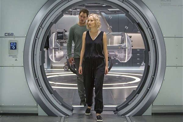 Ruimtereis met Jennifer Lawrence en Chris Pratt