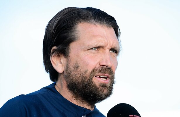 Trainer Peter Hyballa van NAC Breda