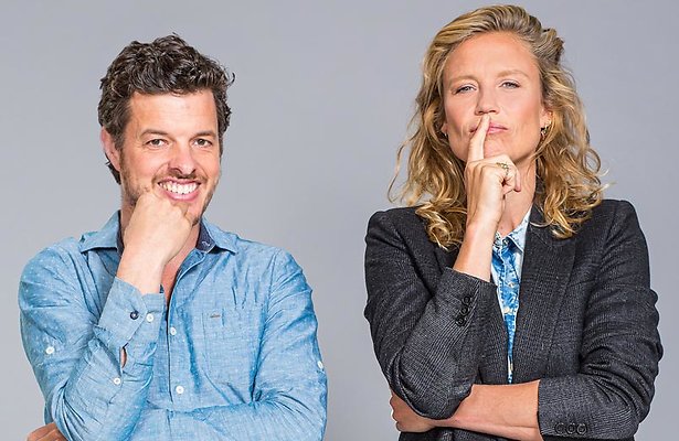 Filemon Wesselink en Sophie Hillbrand na elf jaar weer presentatieduo