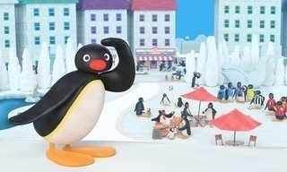 Pingu in de stad