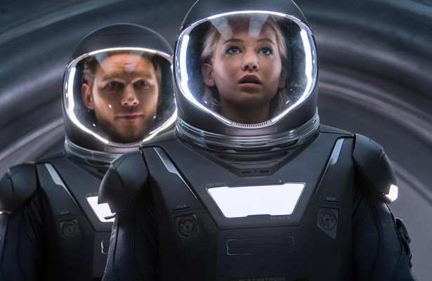 Chris Pratt en Jennifer Lawrence