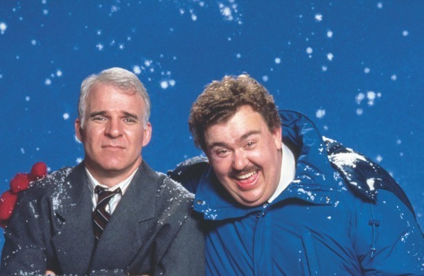 Steve Martin en John Candy voor Planes, Trains & Automobiles