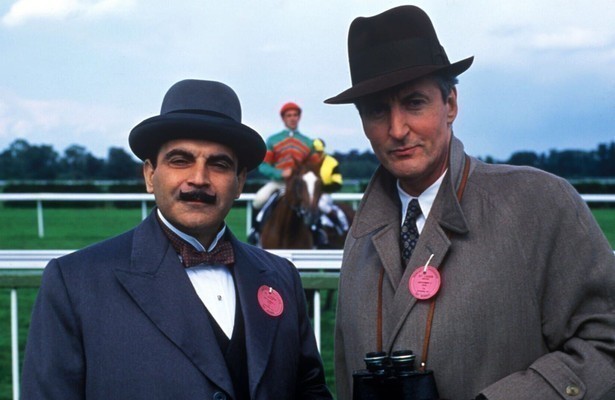 David Suchet en Hugh Fraser in Poirot