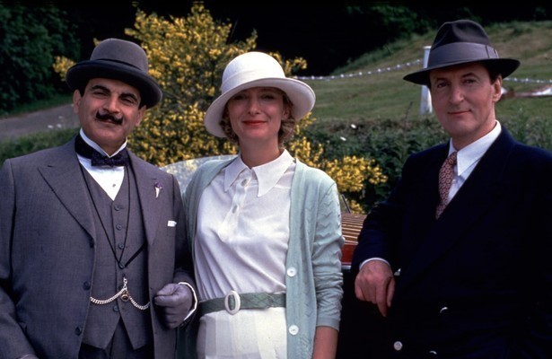 David Suchet en overige acteurs Poirot