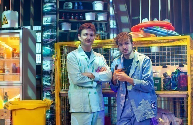 Jurre Geluk en Sahil Amar Aïssa voor Proefkonijnen