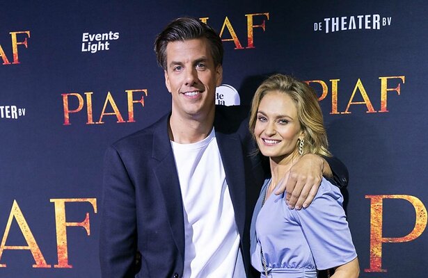 Rob Kemps met nieuwe liefde Stéphanie Klaver.