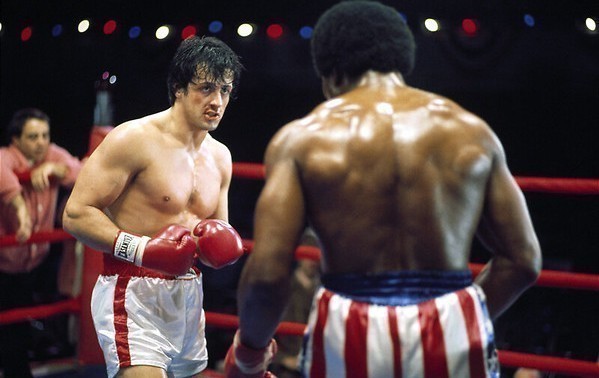 Boksen met Sylvester Stallone