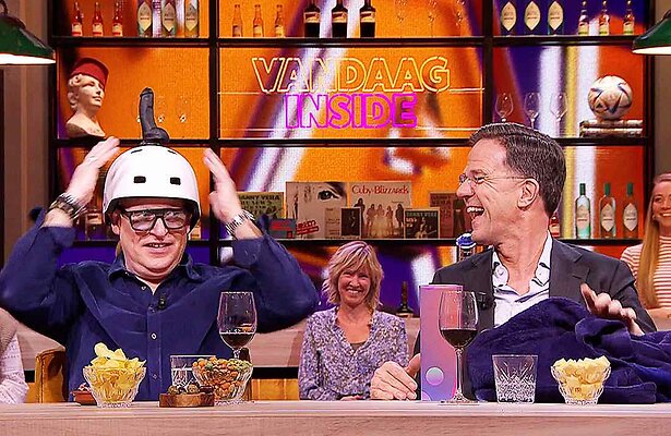 René van der Gijp en Mark Rutte