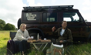 Repair shop on the road