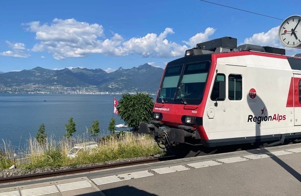 Zwitserland: Martigny - Le Châtelard in Rail Away