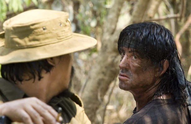Sylvester Stallone als John Rambo in Rambo IV