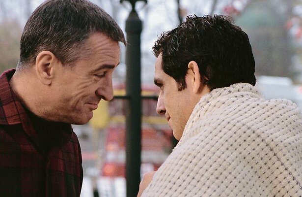 Robert De Niro en Ben Stiller in Meet the Parents