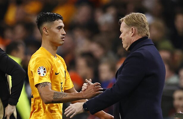 Ronald Koeman met Tijjani Reijnders