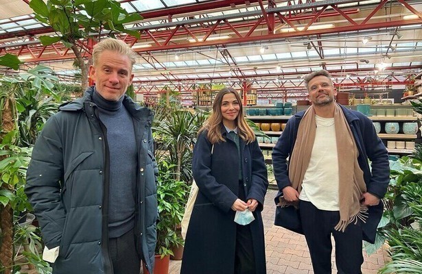 Patrick Martens, Art Rooijakkers en Georgina Verbaan