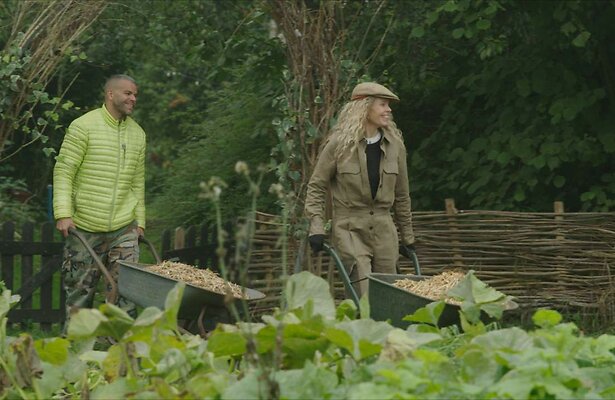 Roxane en Sef in Boerderij Van Dorst