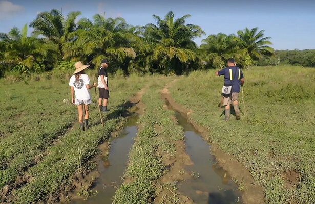 De familie de Jong in de jungle van Costa Rica