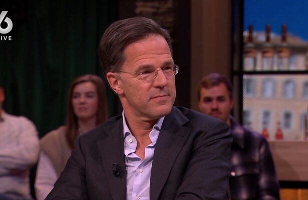 Mark Rutte bij Vandaag Inside