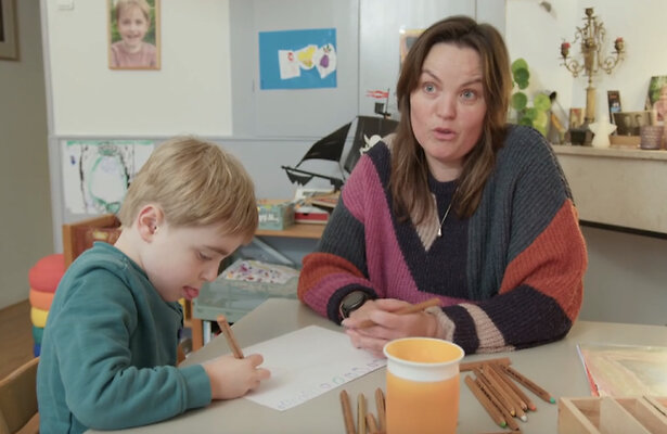 Lasse en moeder Sarah