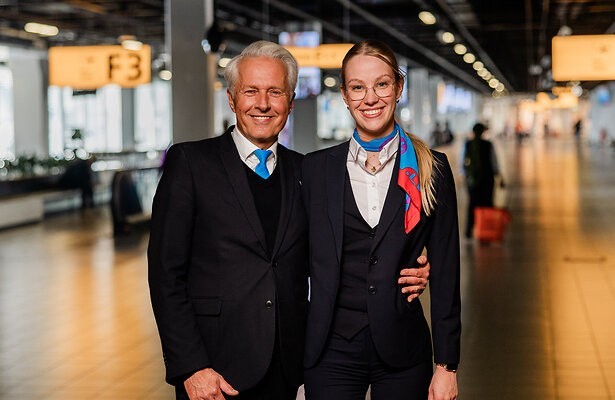 Ronald en Isabel uit Schiphol Airport