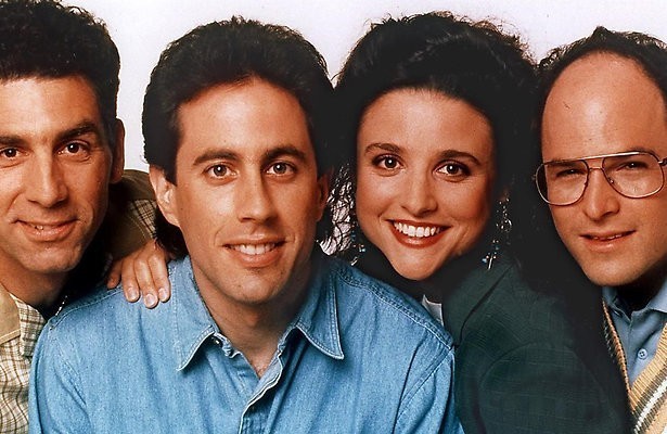 Michael Richards, Jerry Seinfeld, Julia Louis-Dreyfus and Jason Alexander