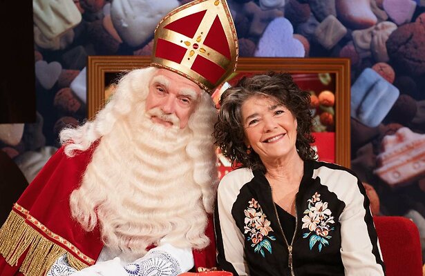 Sinterklaas & Dieuwertje Blok bij Het Sinterklaasjournaal