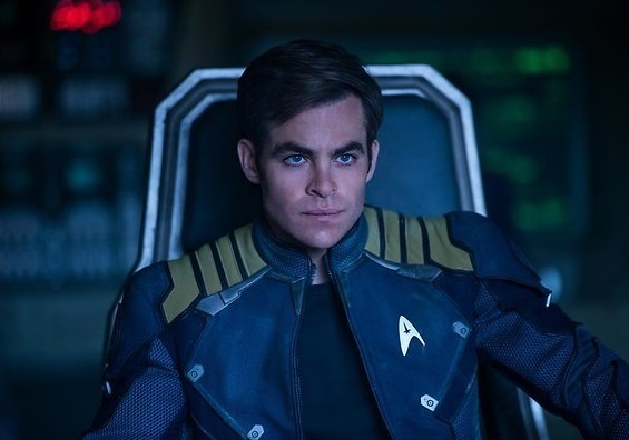 Captain Kirk loopt in de val