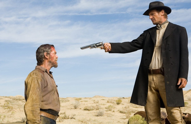 Liam Neeson en Pierce Brosnan in Seraphim Falls