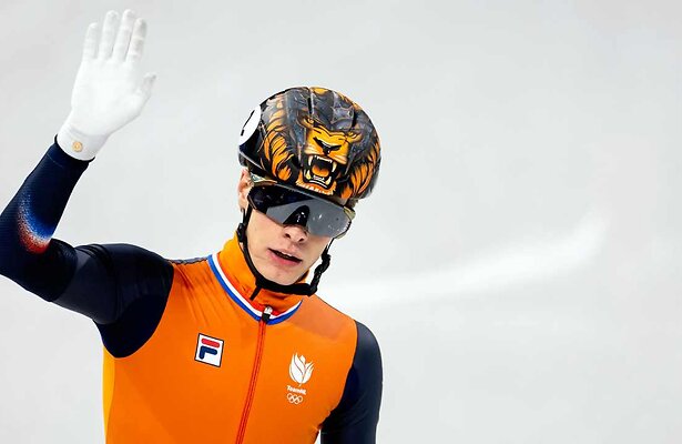 Shorttracker Jens van 't Wout