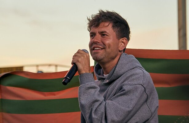 Simon Keizer in Strandgasten