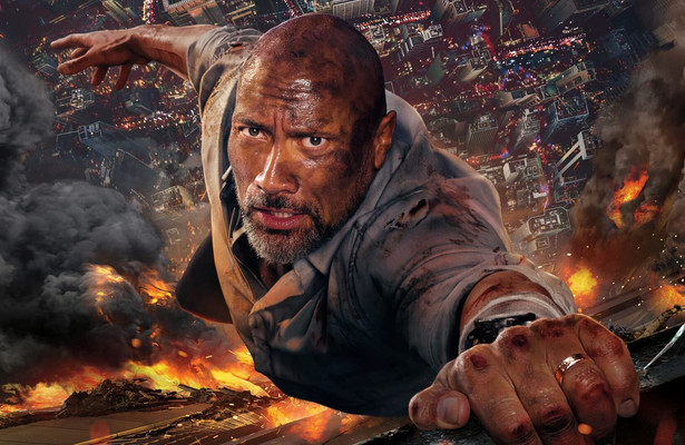 Dwayne Johnson in Skyscraper
