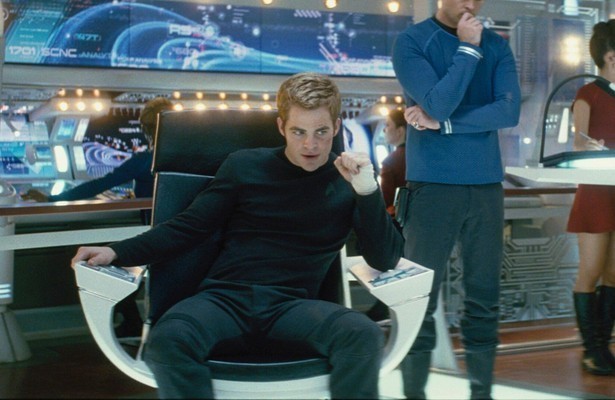 Chris Pine in Star Trek