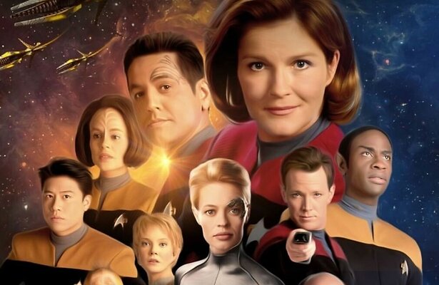 Promotiemateriaal Star Trek Voyager