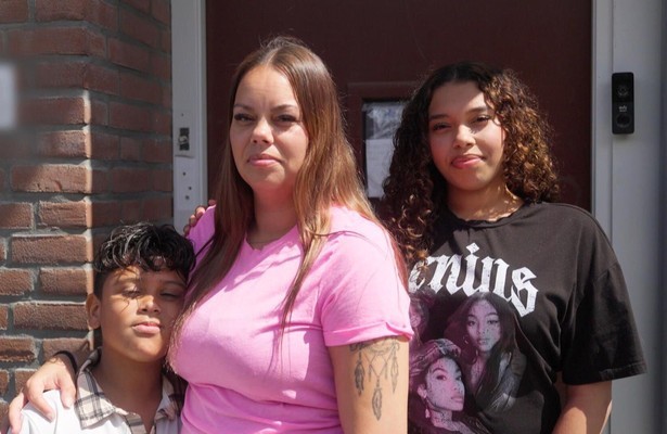 Stephalinhio, Annemay en Annaleeshee in Steenrijk, Straatarm