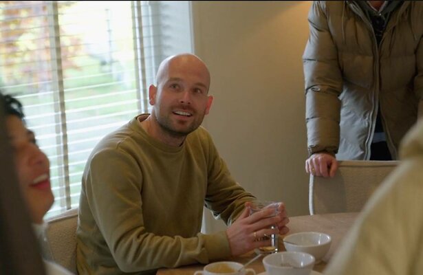 Stefan tijdens de opnames van MAFS.