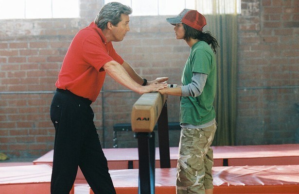 Jeff Bridges traint een rebelse turnster