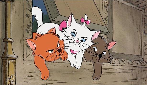 Kattenkwaad in Parijs in The Aristocats