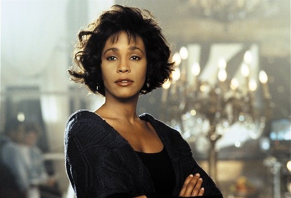 Kevin Costner beschermt Whitney Houston