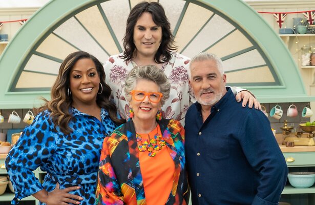 Alison Hammond, Noel Fielding, Prue Leith, Paul Hollywood