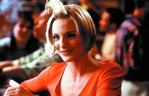 De merkwaardige kuif van Cameron Diaz