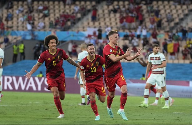 Thorgan Hazard, Eden Hazard, Axel Witsel