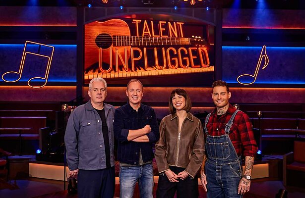 Edwin Evers met coaches Talent Unplugged