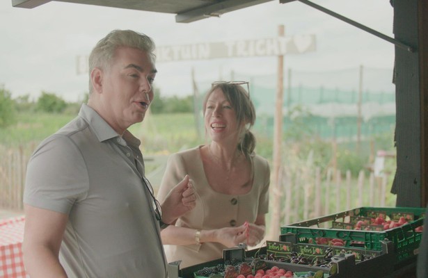 Teun en Lisa in Teun op de Biblebelt