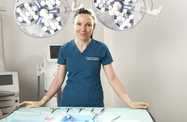 Emma Craythorne in The Bad Skin Clinic