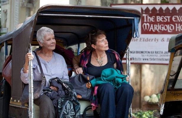Judi Dench in The Best Exotic Marigold Hotel